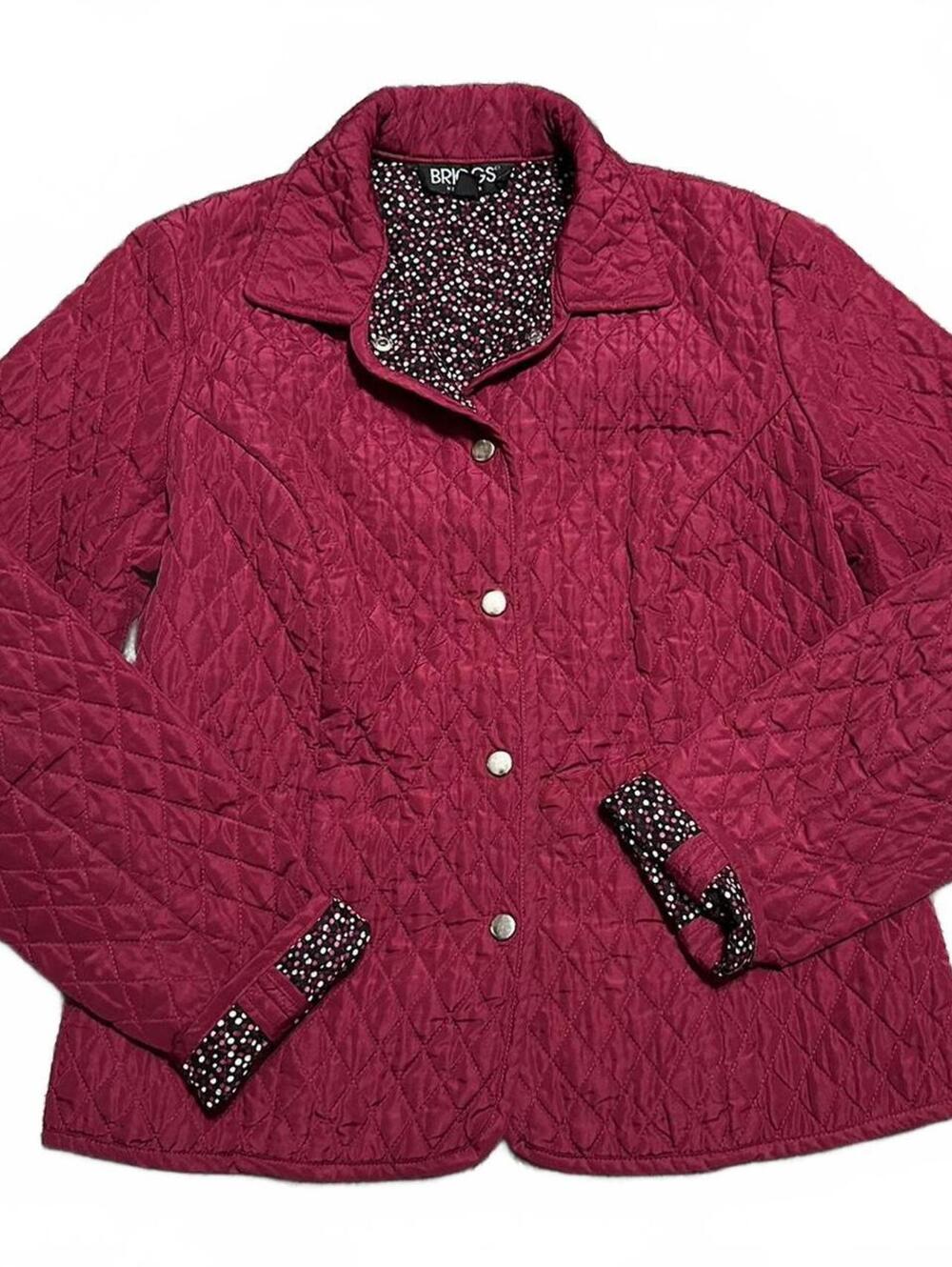 Briggs New York Grandma Core Quilted Chore Coat Core Size 8